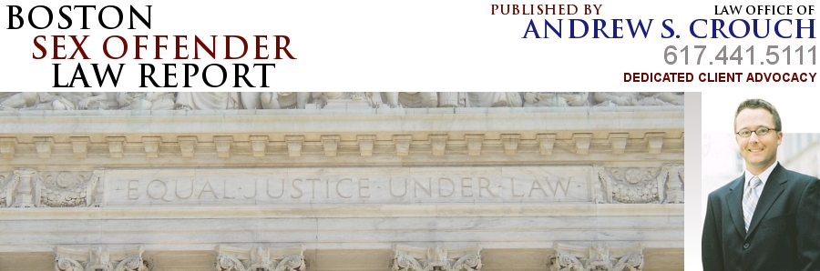 Boston Sex Offender Law